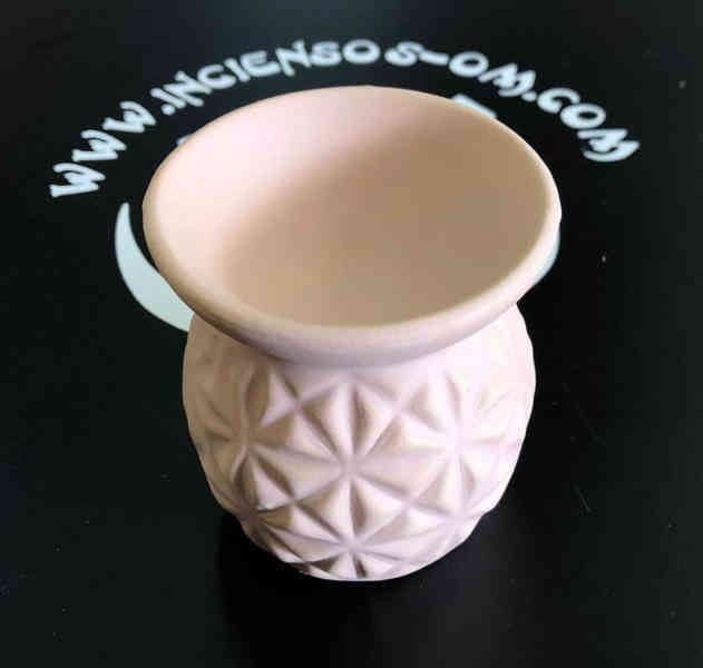Quemador Aceite Aromático Flor de la Vida